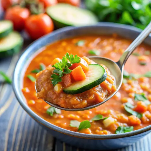 Čorba od Crvenog Sočiva i Tikvica